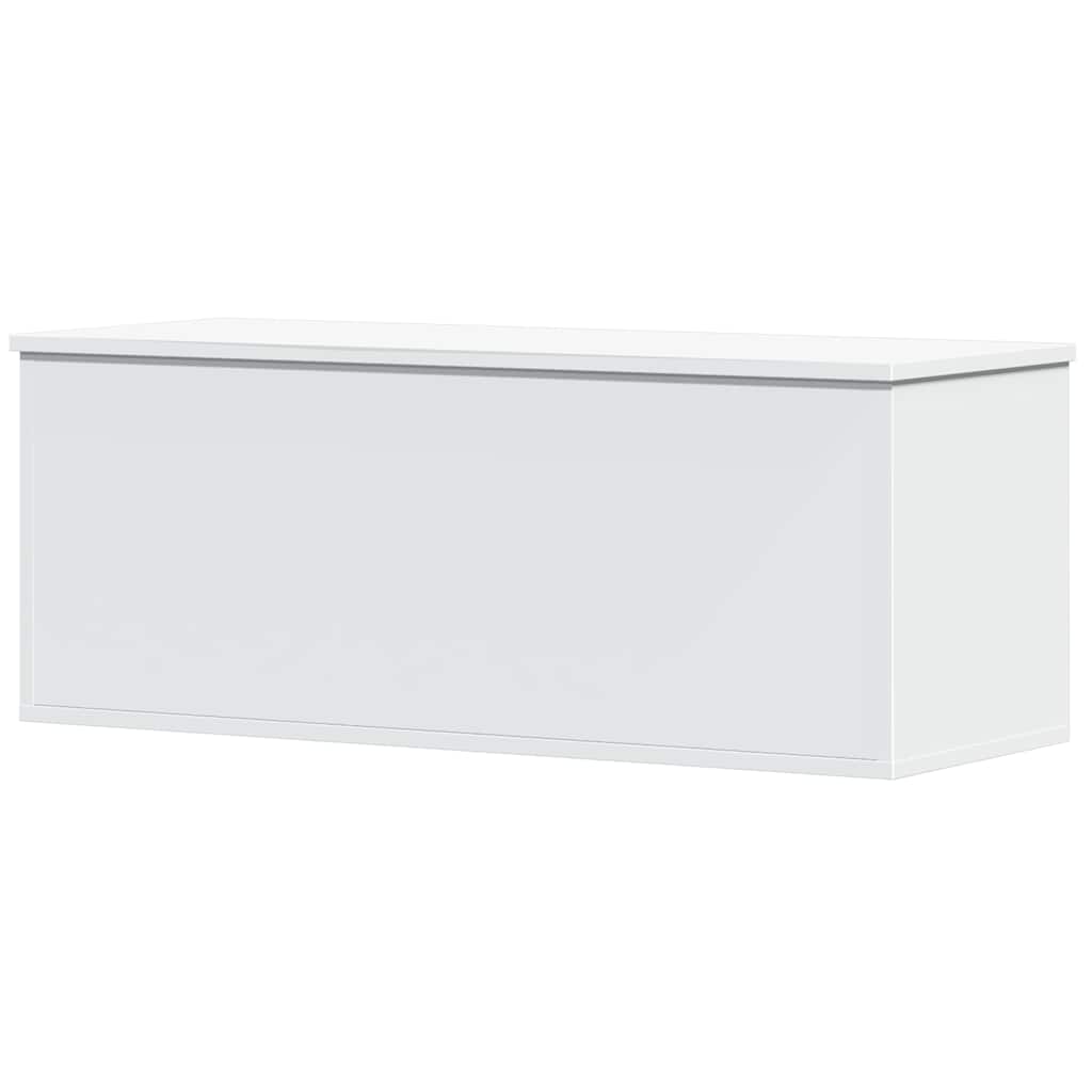 Förvaringskista Vit 90x35x35 cm