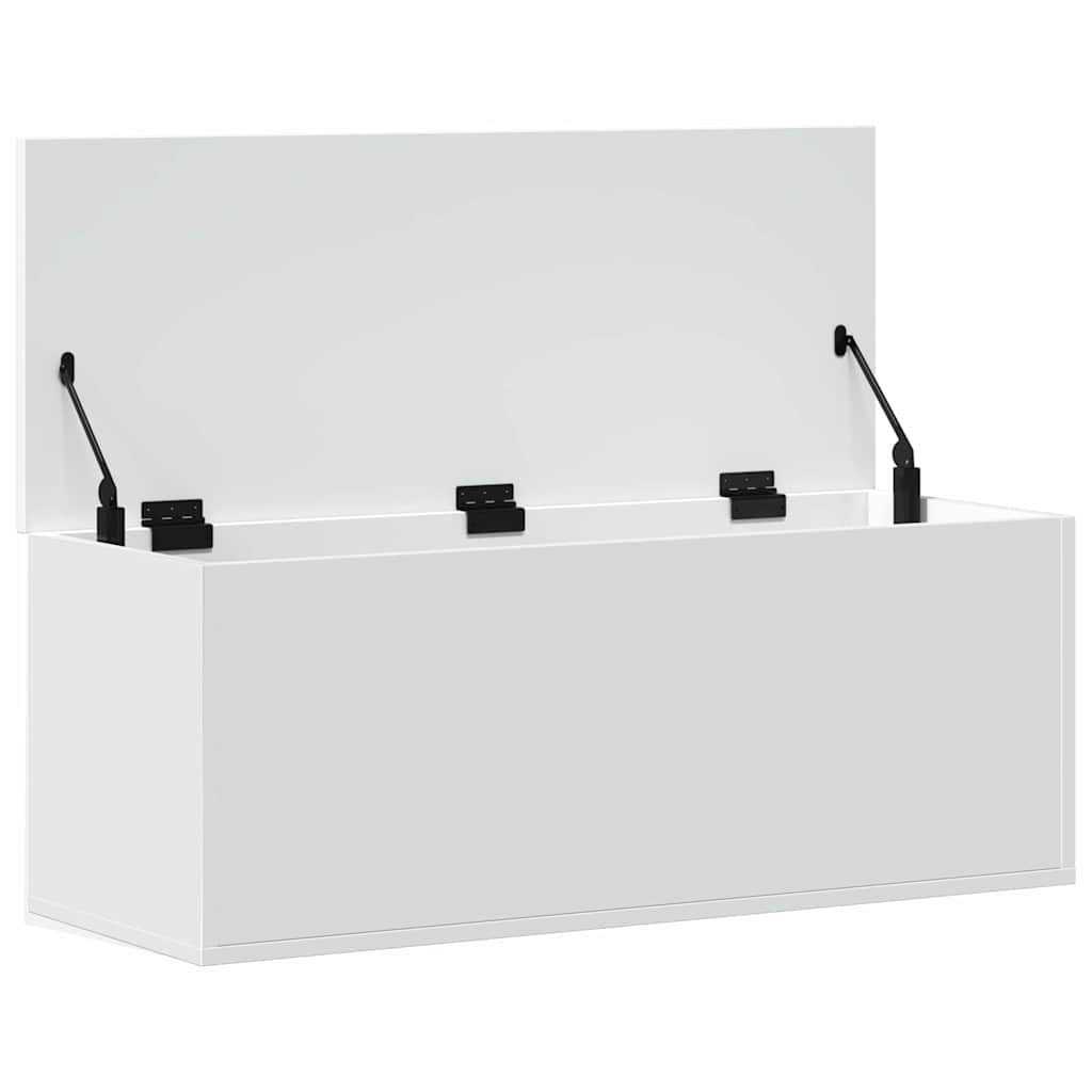 Förvaringskista Vit 90x35x35 cm