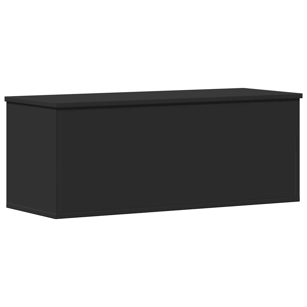 Förvaringskista Svart 90x35x35 cm