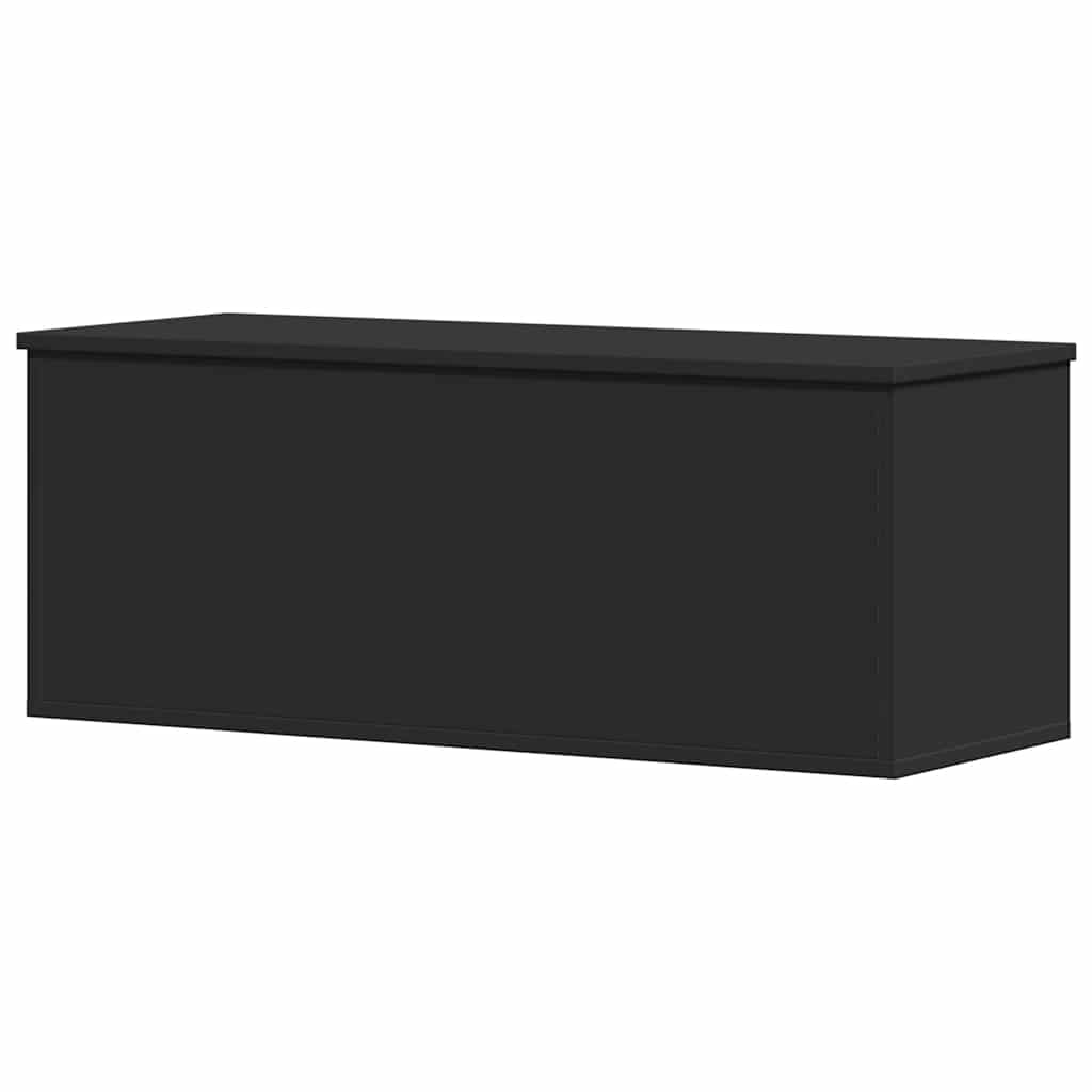 Förvaringskista Svart 90x35x35 cm