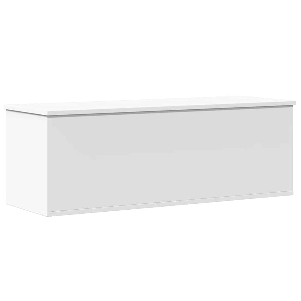 Förvaringskista Vit 102x35x35 cm
