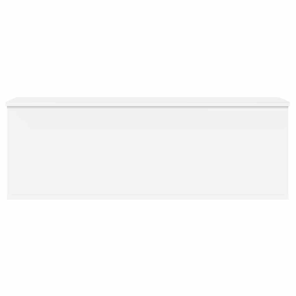 Förvaringskista Vit 102x35x35 cm