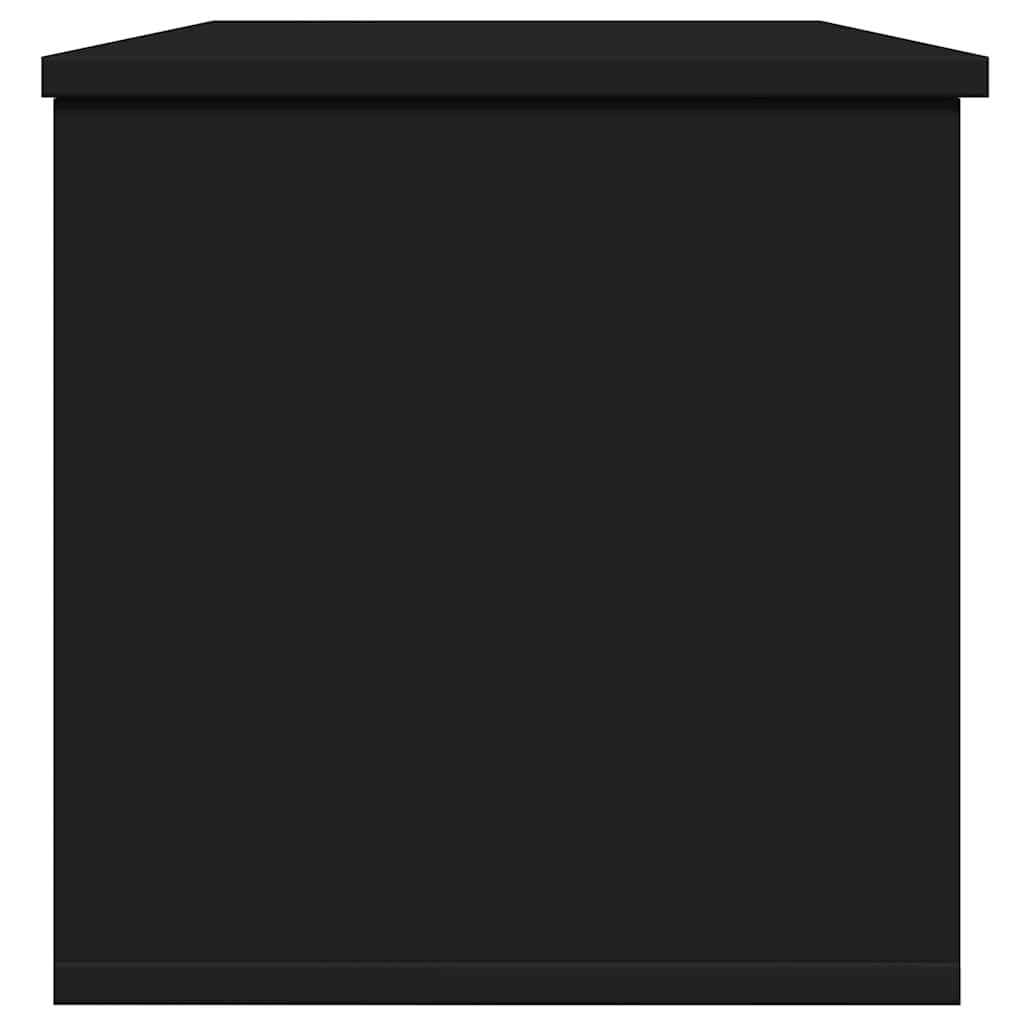 Förvaringskista Svart 102x35x35 cm