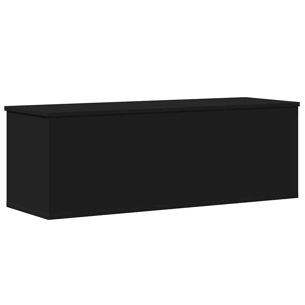 Förvaringskista Svart 102x35x35 cm