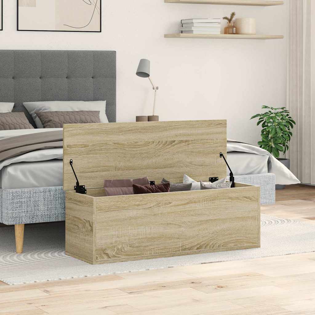 Förvaringskista Sonoma Ek 102x35x35 cm