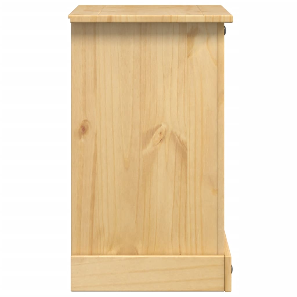 Sängbord Nattduksbord Trä Corona 53x39x66 cm massiv furu