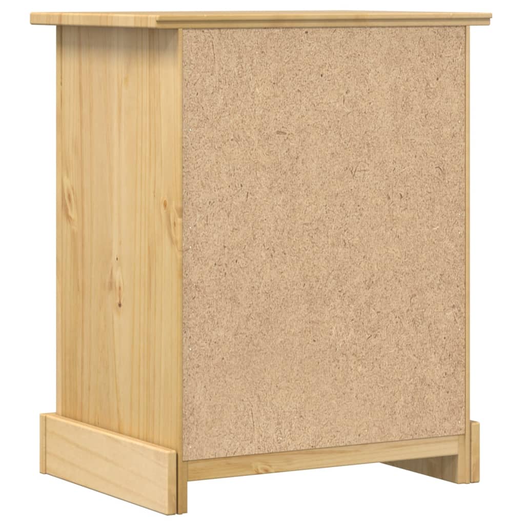 Sängbord Nattduksbord Trä Corona 53x39x66 cm massiv furu