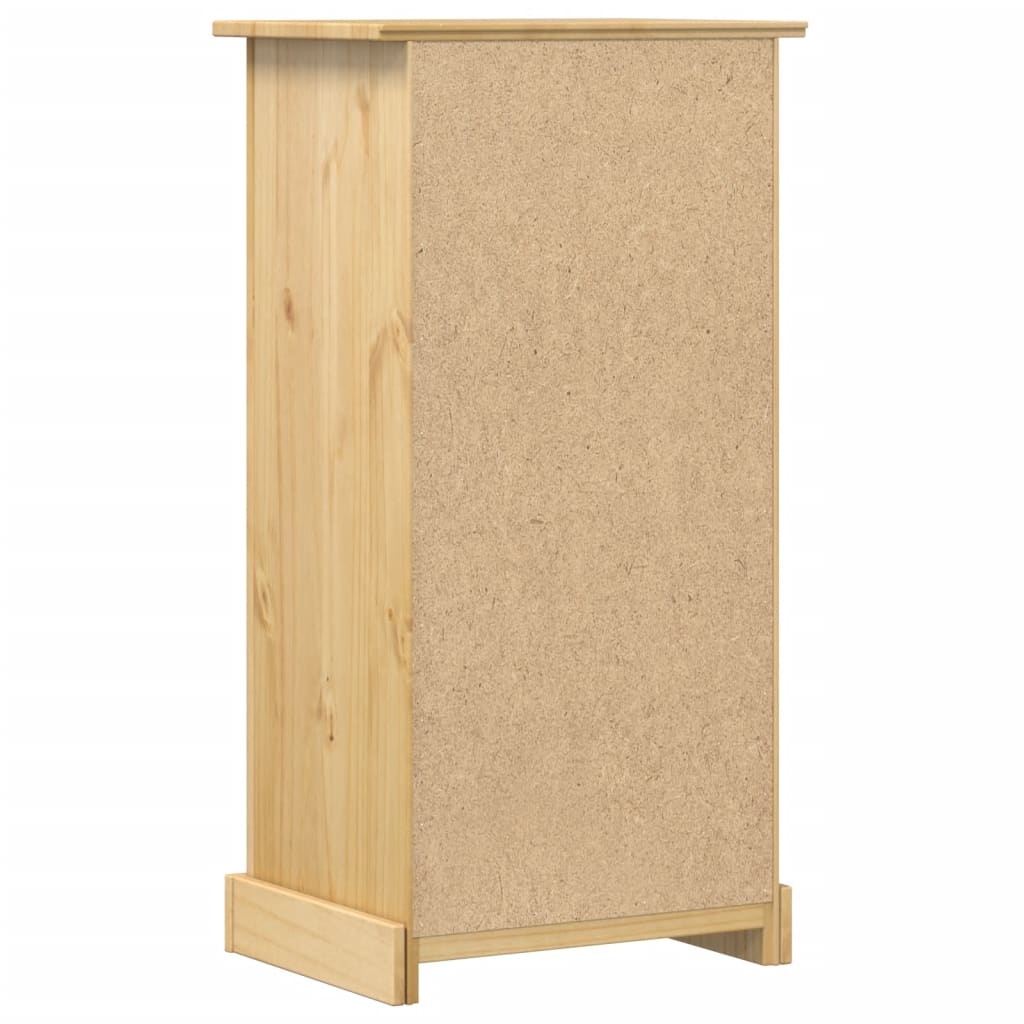 Sängbord Nattduksbord Trä Corona 53x39x103 cm massiv furu