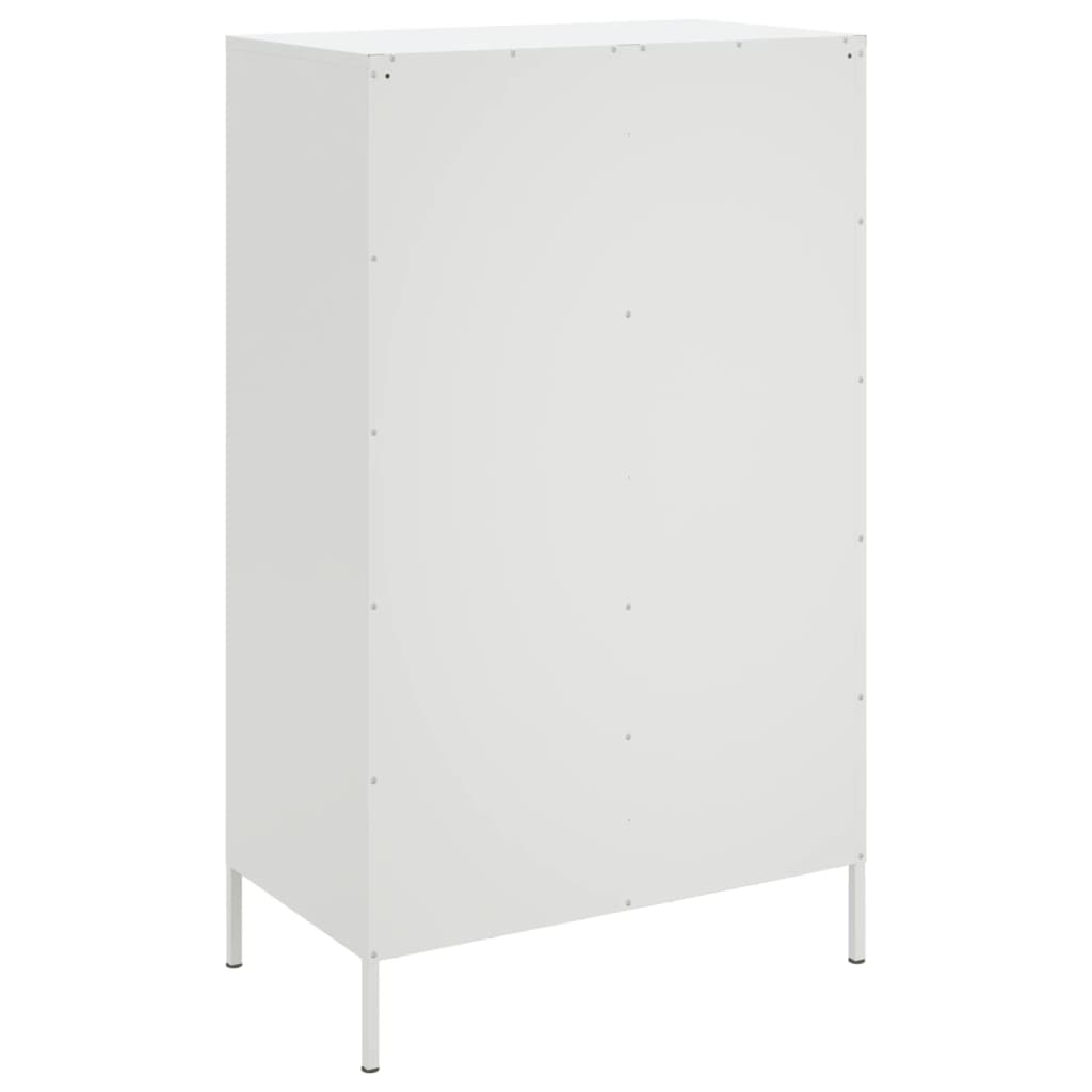 Skåp DIV. Vit 68x39x113 cm stål