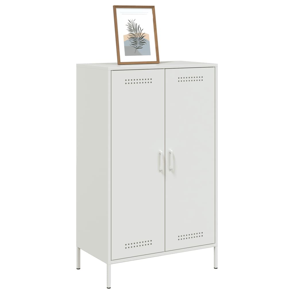 Skåp DIV. Vit 68x39x113 cm stål