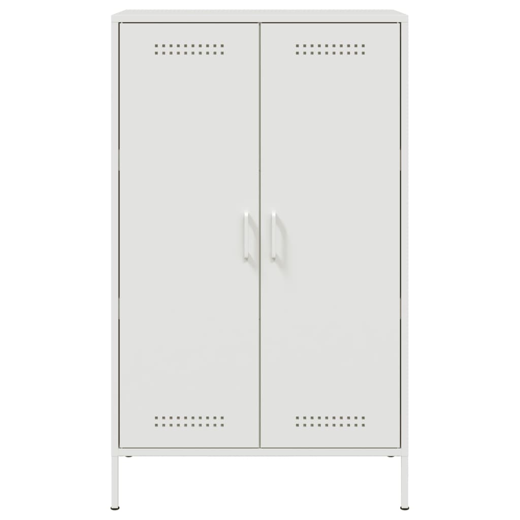 Skåp DIV. Vit 68x39x113 cm stål