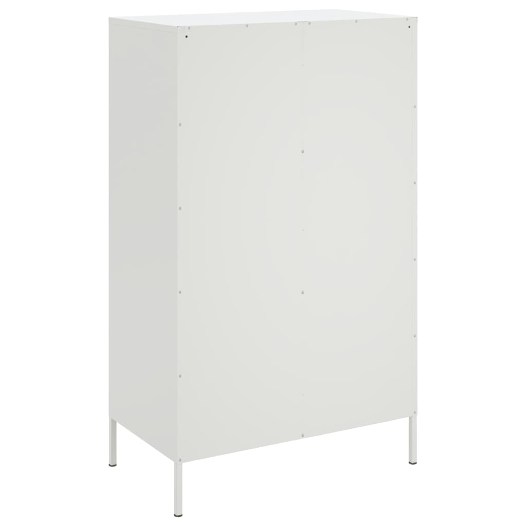 Skåp DIV. Vit 68x39x113 cm stål