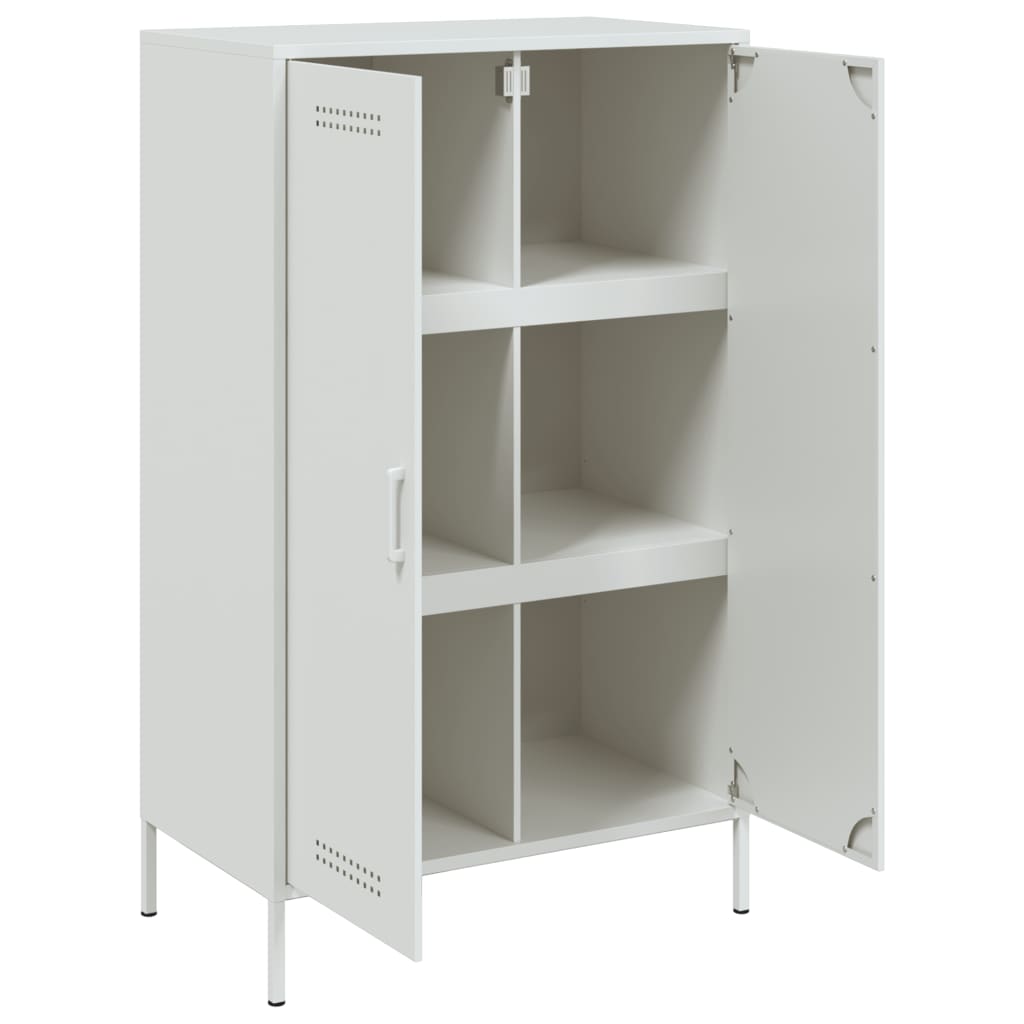 Skåp DIV. Vit 68x39x113 cm stål