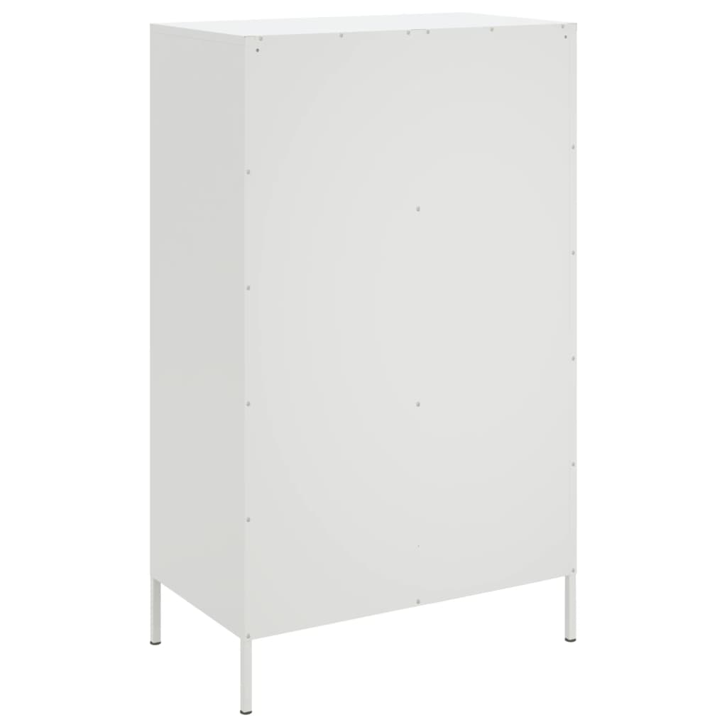 Skåp DIV. Vit 68x39x113 cm stål
