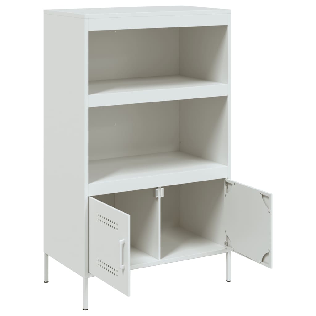 Skåp DIV. Vit 68x39x113 cm stål