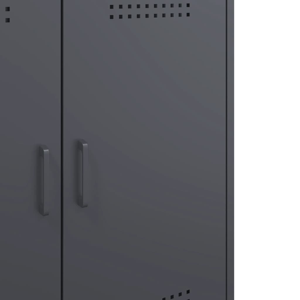 Skänk DIV. antracit 68x39x79 cm stål