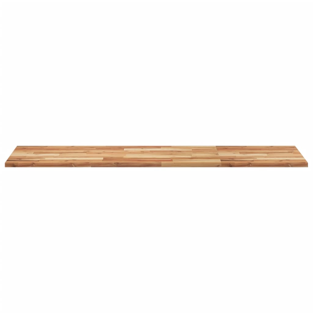 Bänkskiva för badrum behandlad 120x50x2 cm massivt akaciaträ