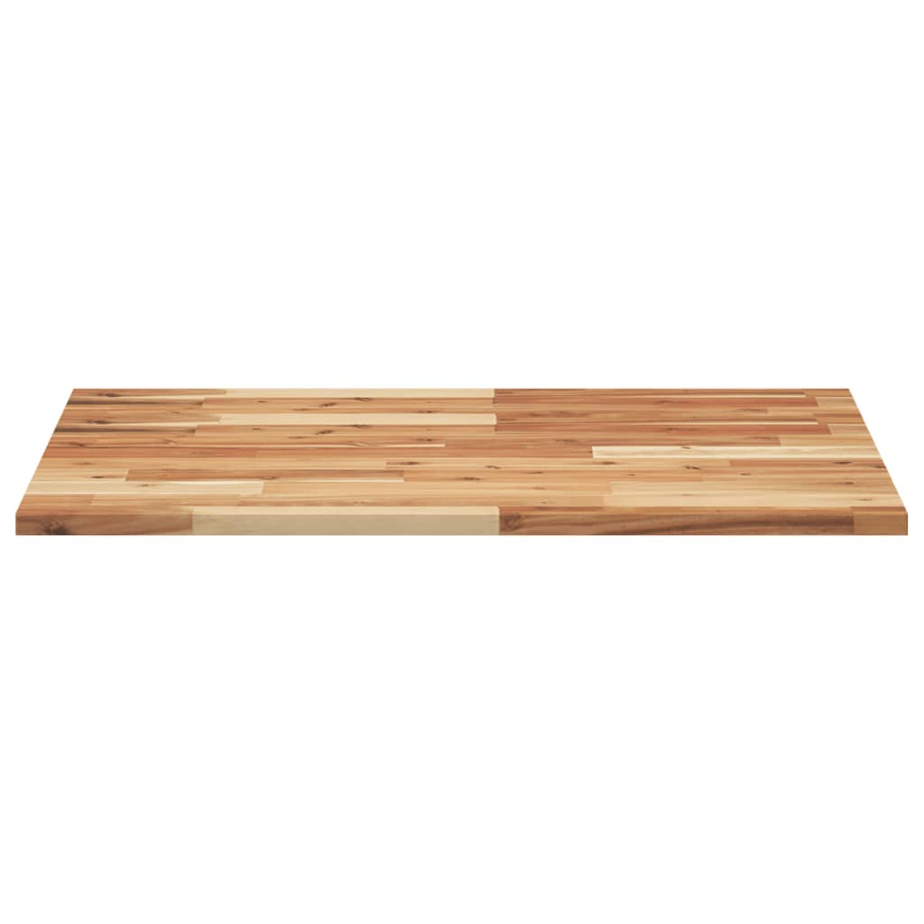 Bänkskiva för badrum behandlad 100x60x2 cm massivt akaciaträ