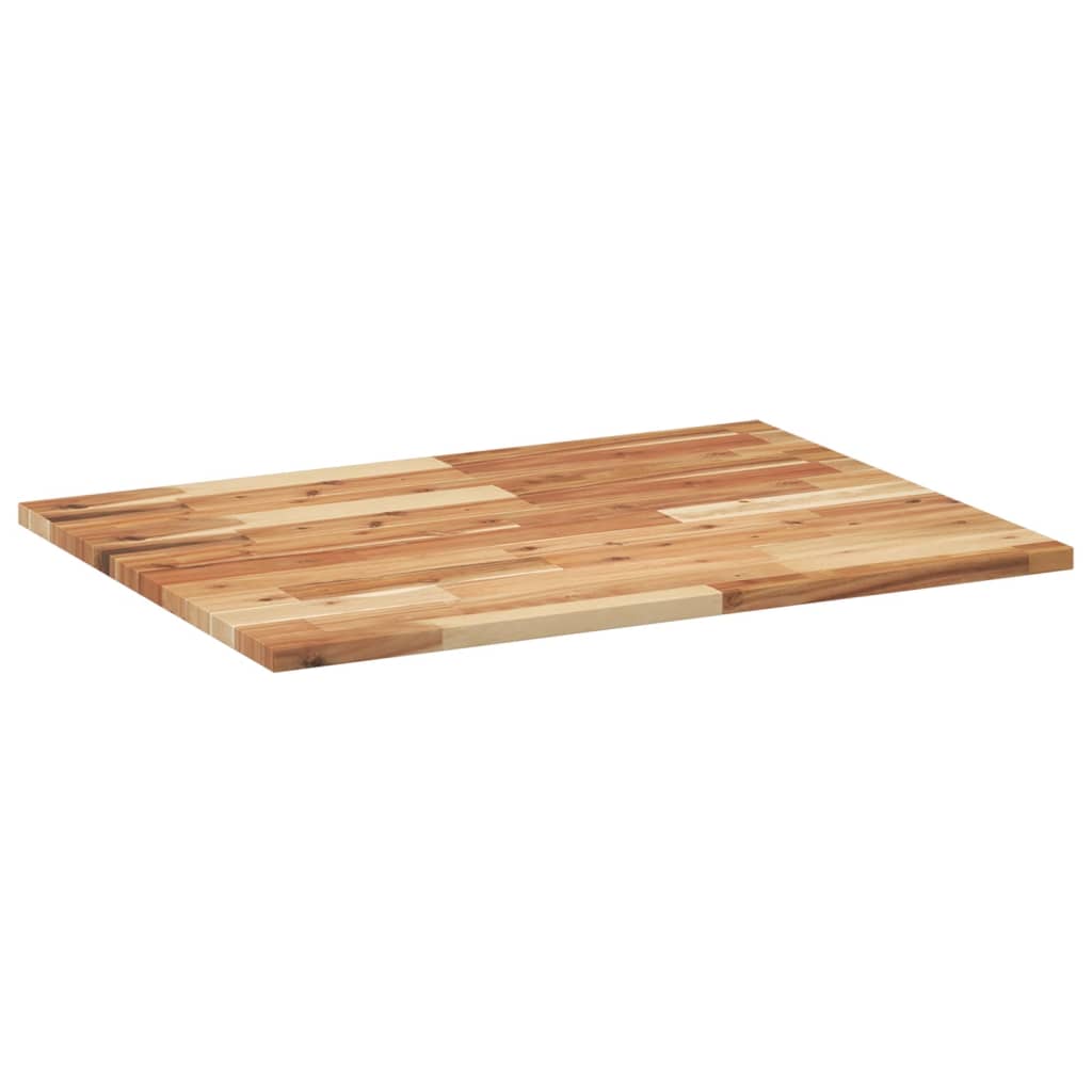 Bänkskiva för badrum behandlad 100x60x2 cm massivt akaciaträ