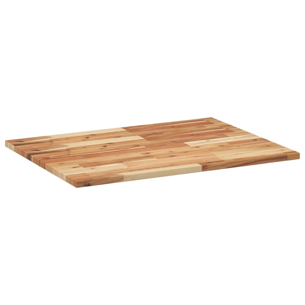 Bänkskiva för badrum behandlad 100x60x2 cm massivt akaciaträ
