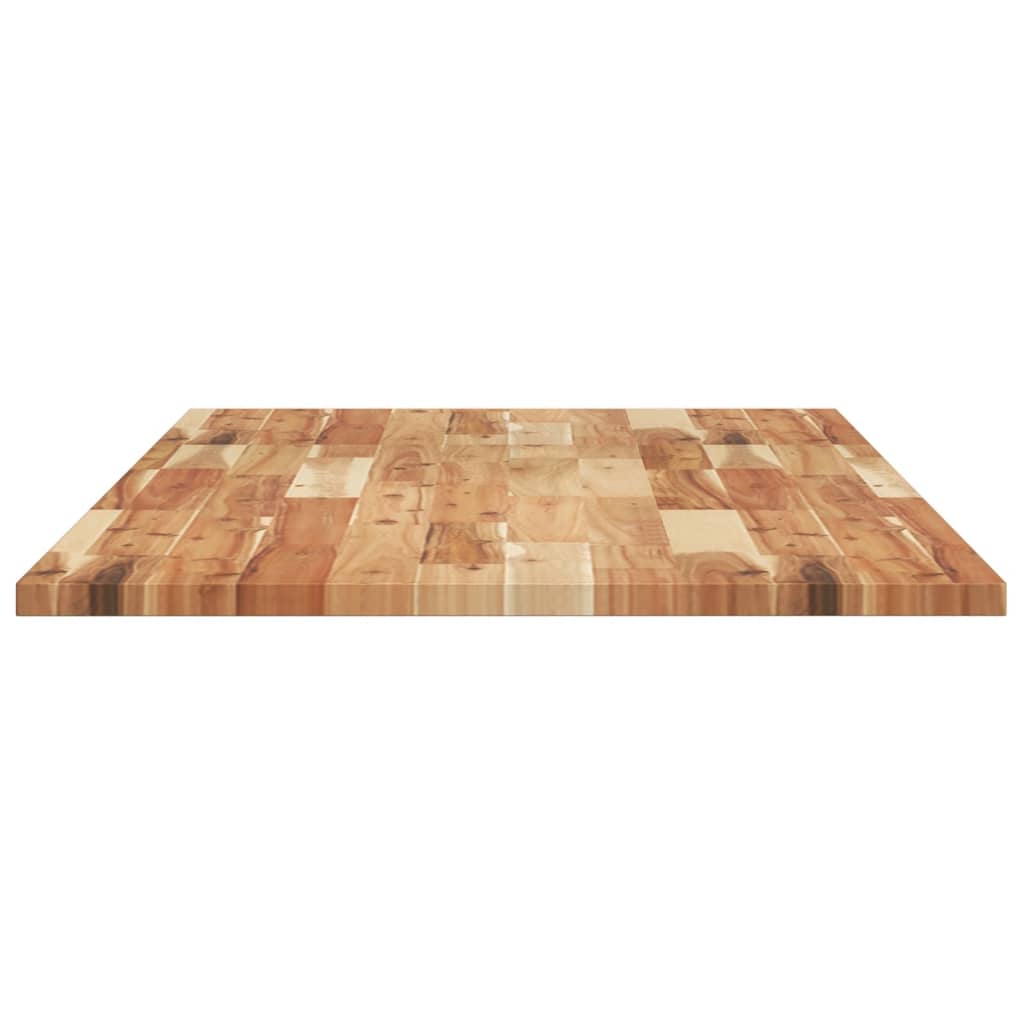 Bänkskiva för badrum behandlad 120x60x2 cm massivt akaciaträ
