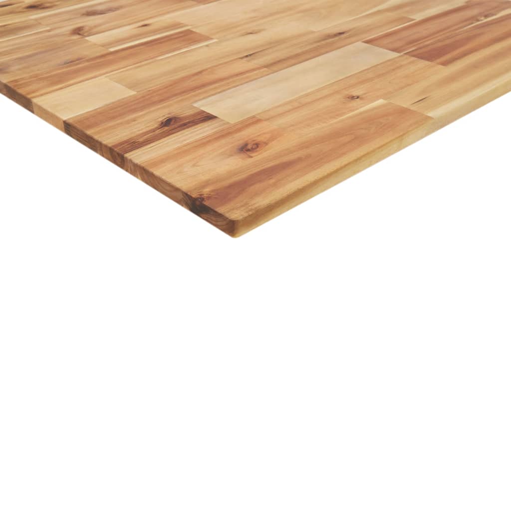 Bänkskiva för badrum behandlad 140x60x2 cm massivt akaciaträ