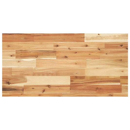 Bänkskiva för badrum behandlad 100x40x4 cm massivt akaciaträ
