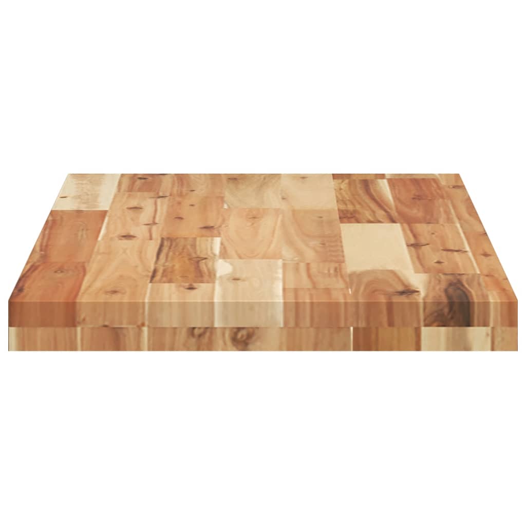 Bänkskiva för badrum behandlad 100x40x4 cm massivt akaciaträ