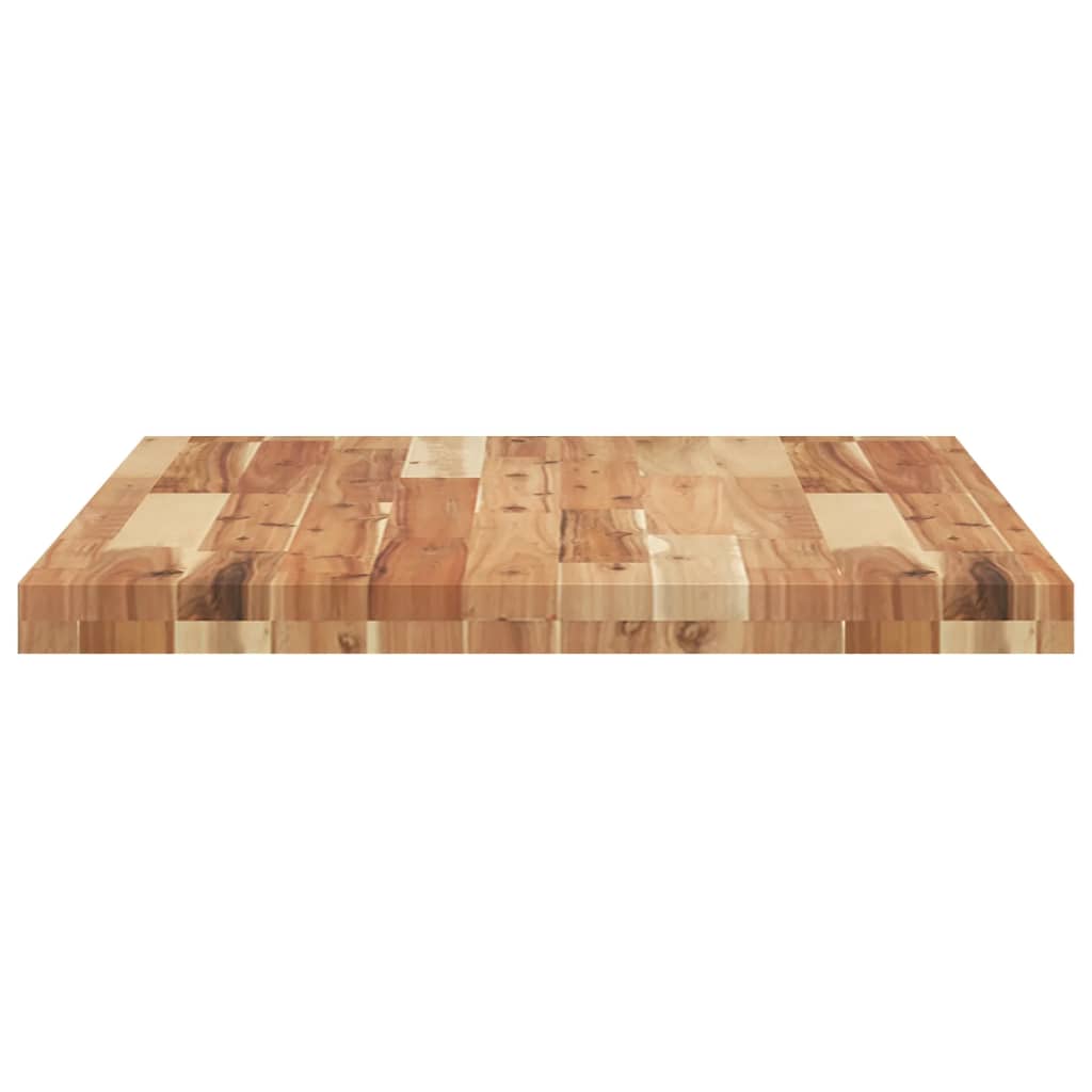 Bänkskiva för badrum behandlad 100x60x4 cm massivt akaciaträ