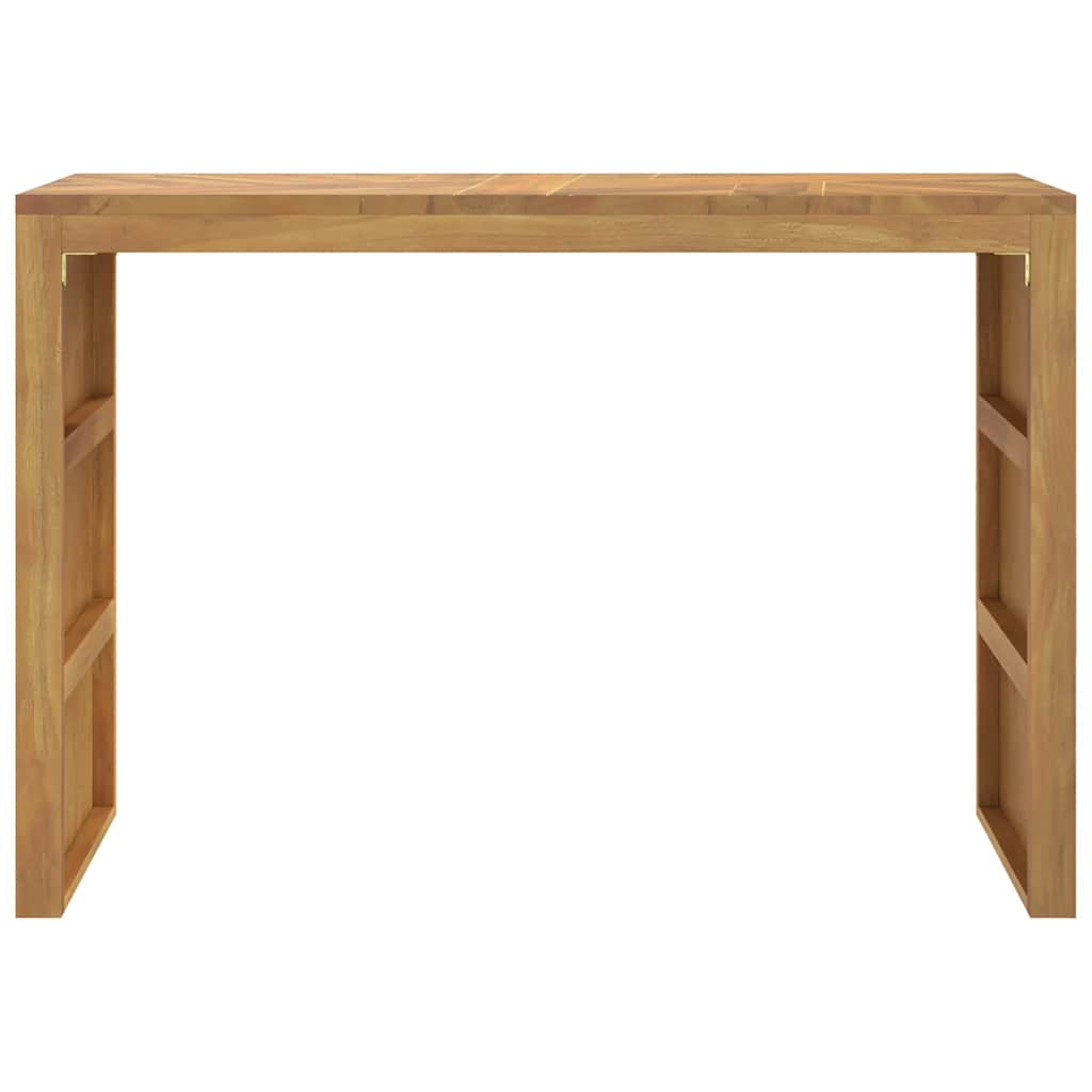 Avlastningsbord Konsollbord Trä 110x35x75 cm massiv teak