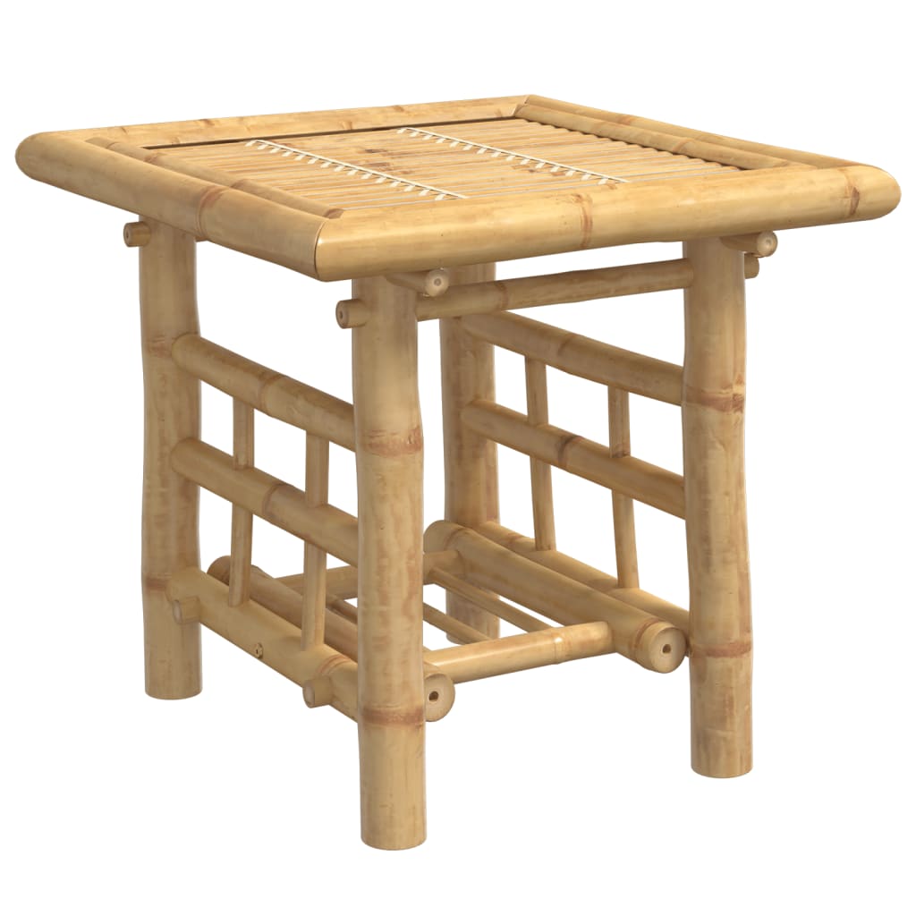 Sidobord 45x45x45 cm bambu