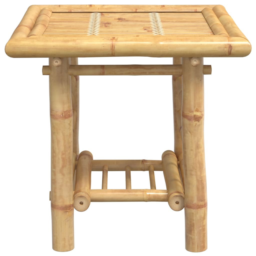 Sidobord 45x45x45 cm bambu