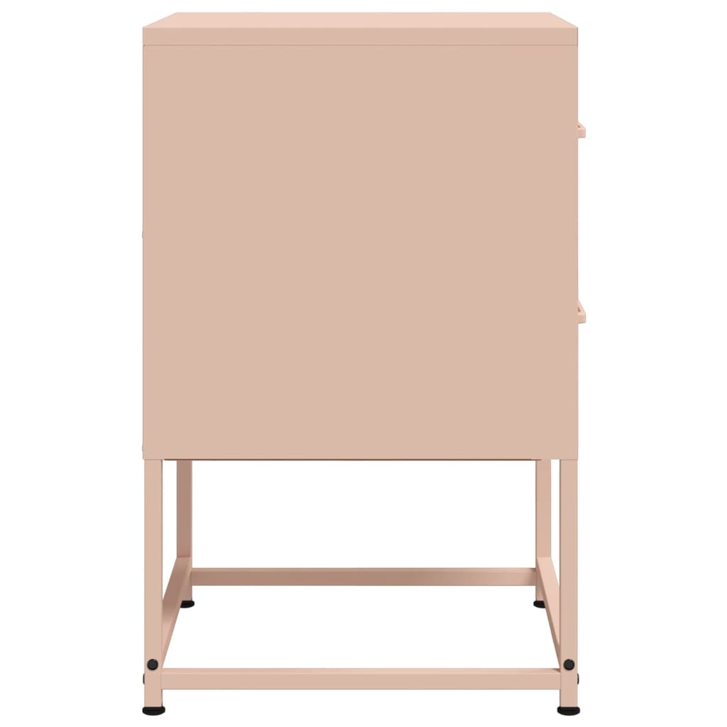 Sängbord Nattduksbord DIV. rosa 36x39x60,5 cm stål