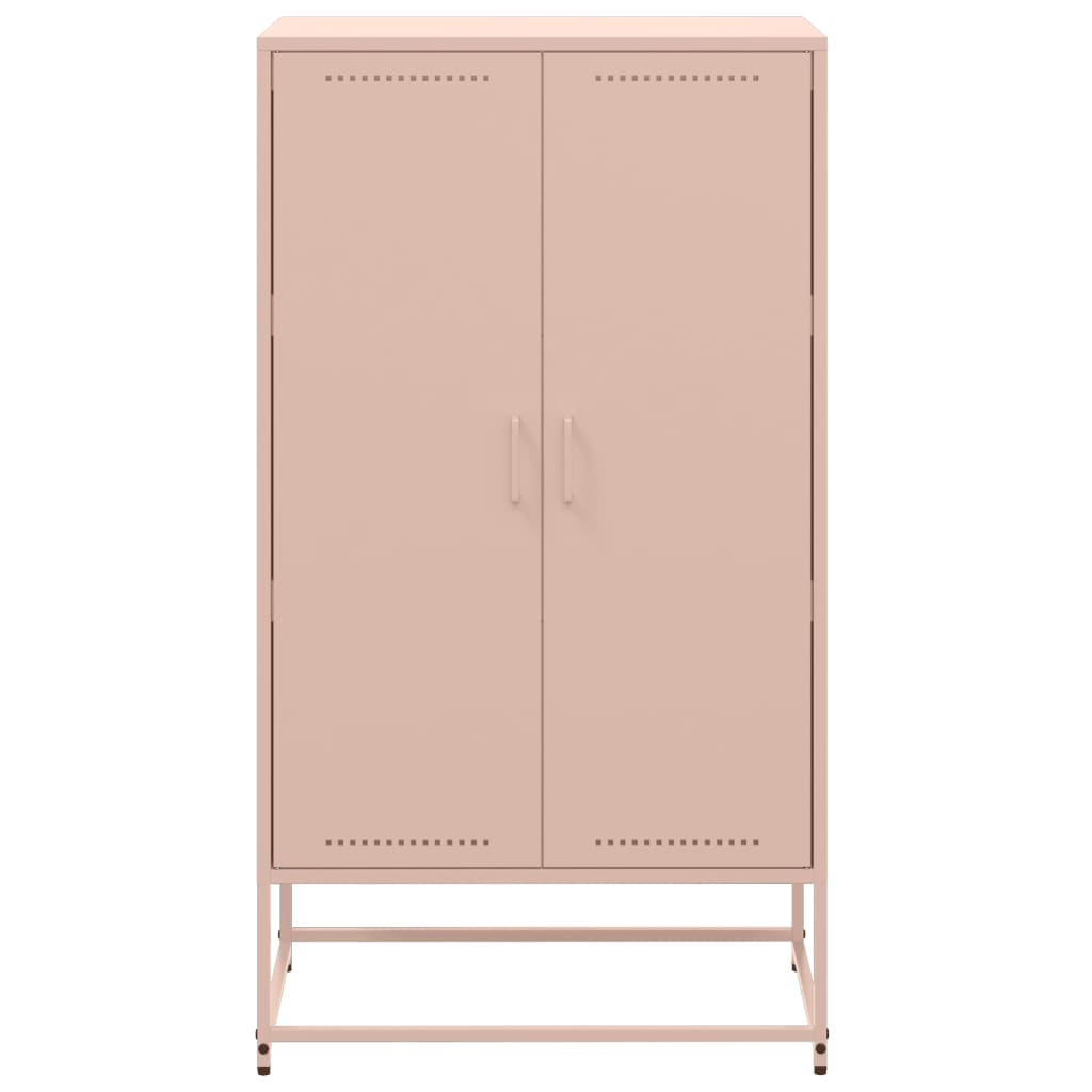 Skåp DIV. rosa 68,5x38,5x123,5 cm ståls