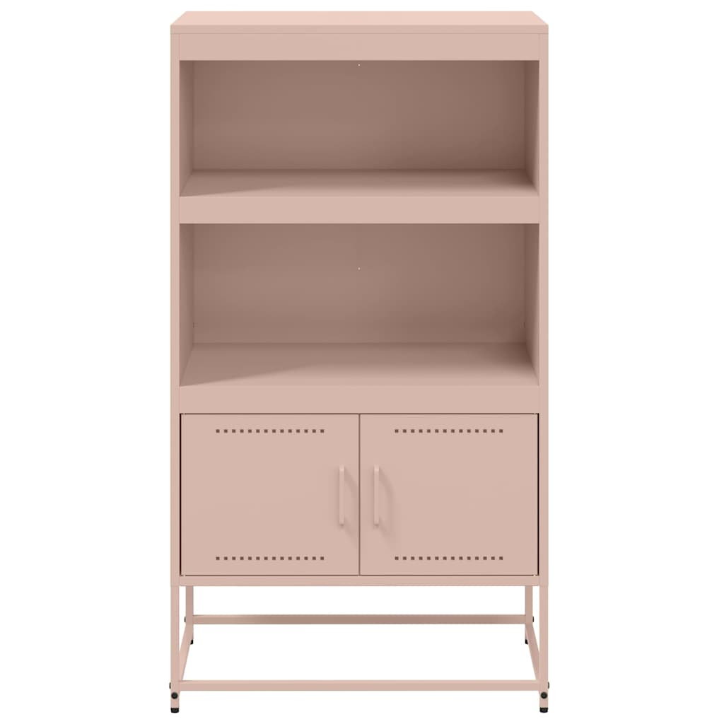 Skåp DIV. rosa 68,5x38,5x123,5 cm ståls