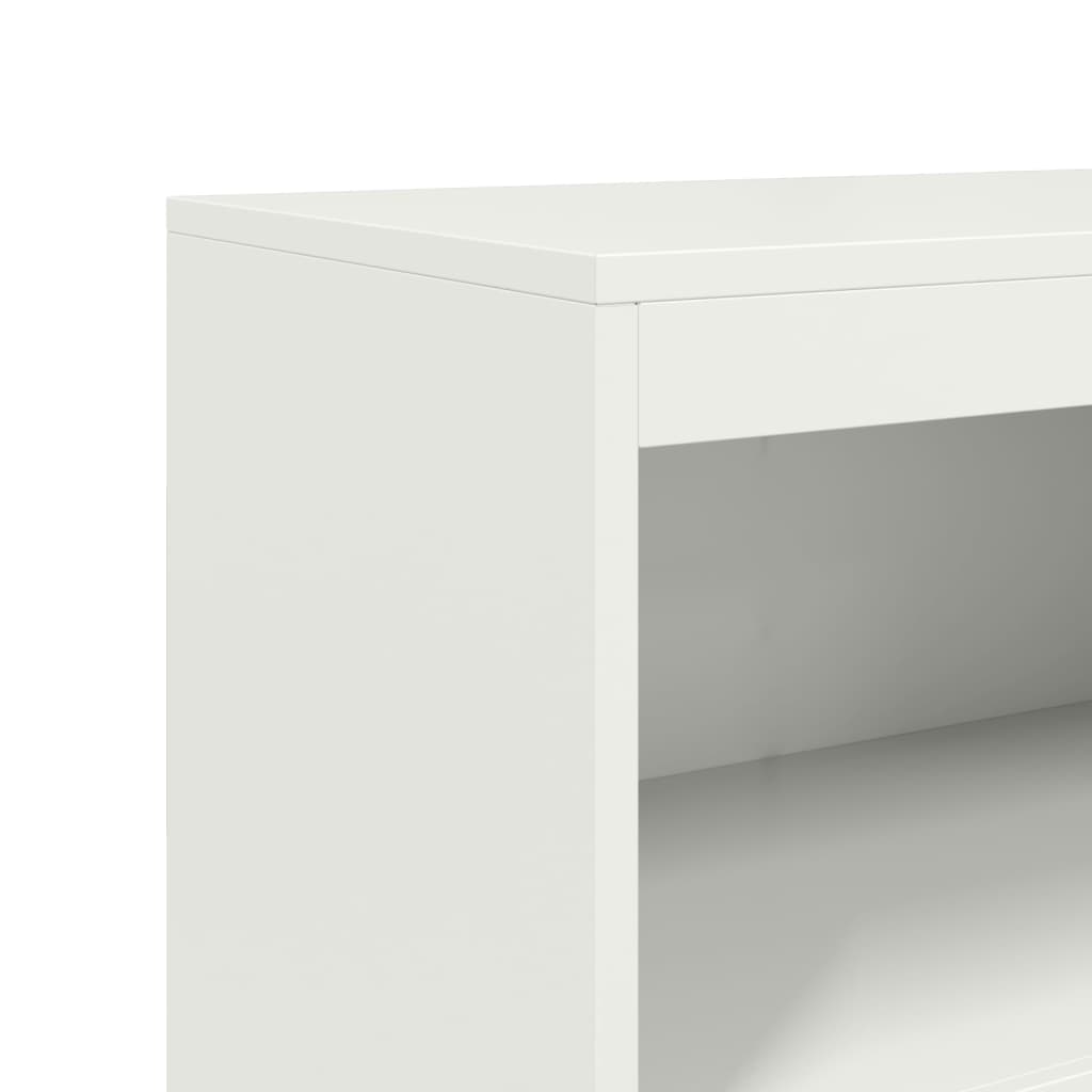 Skåp DIV. Vit 68,5x38,5x123,5 cm stål