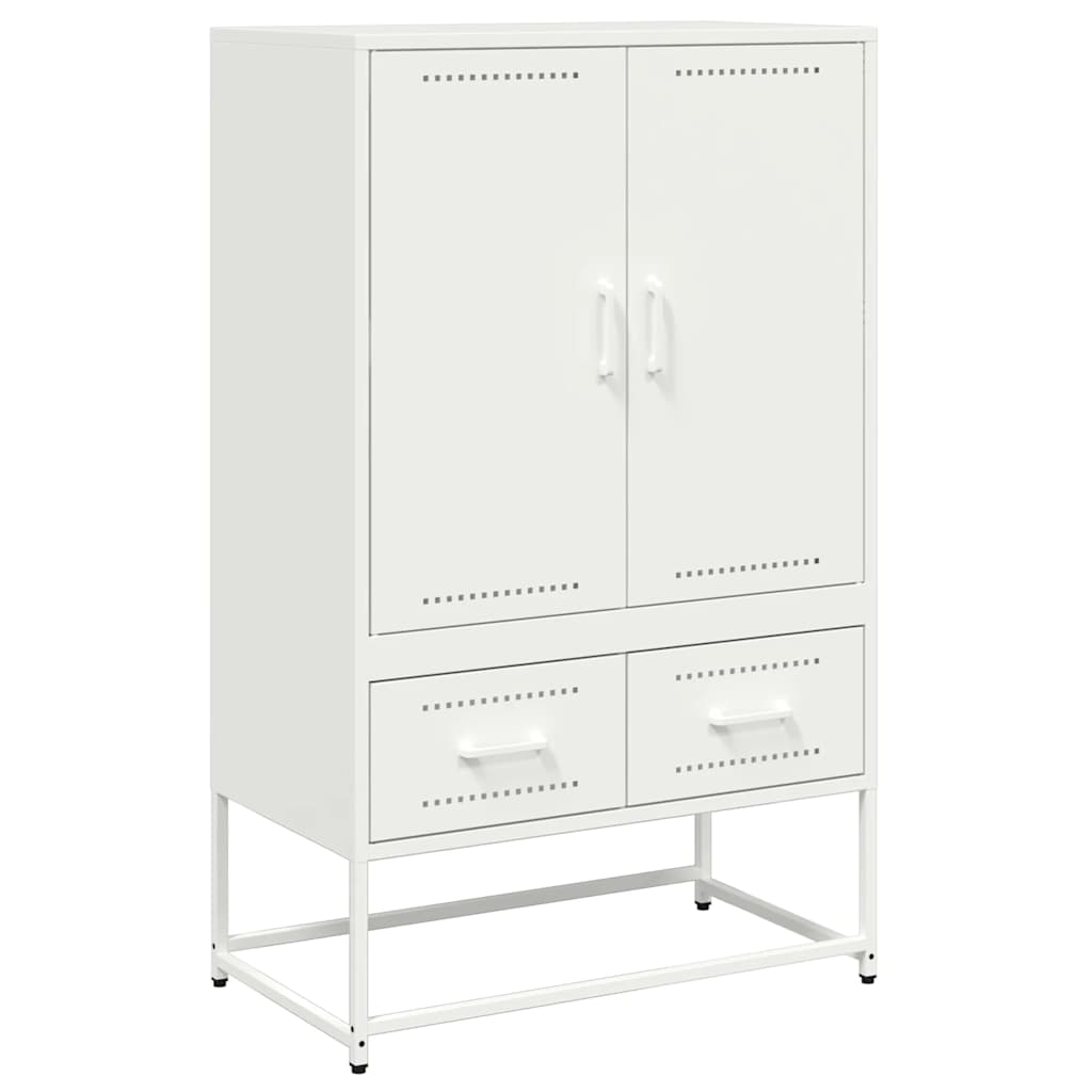 Skåp DIV. Vit 68x39x111,5 cm stål
