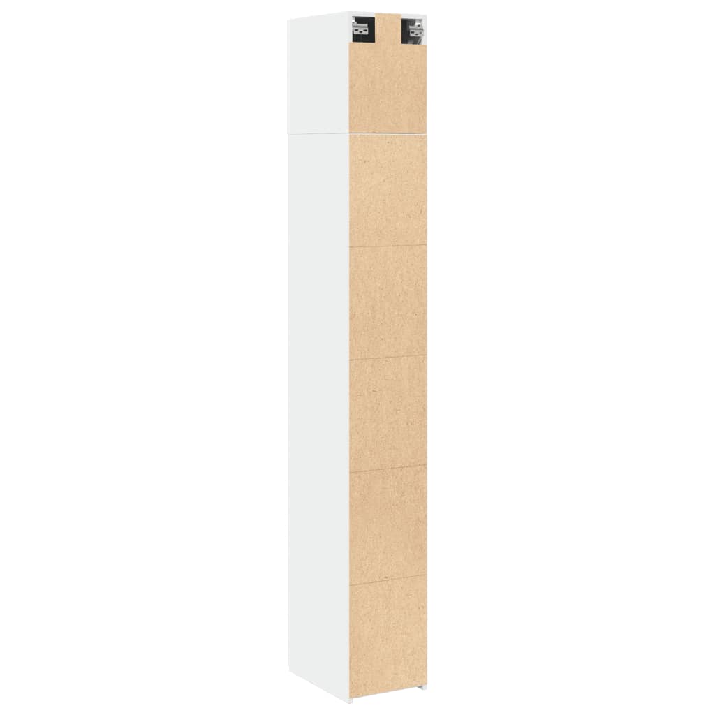 Skåp Vit 30x42,5x225 cm