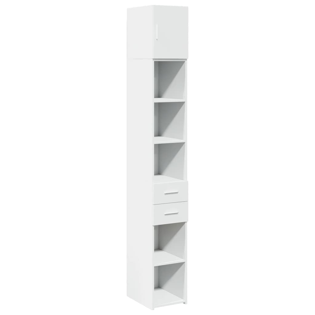 Skåp Vit 30x42,5x225 cm