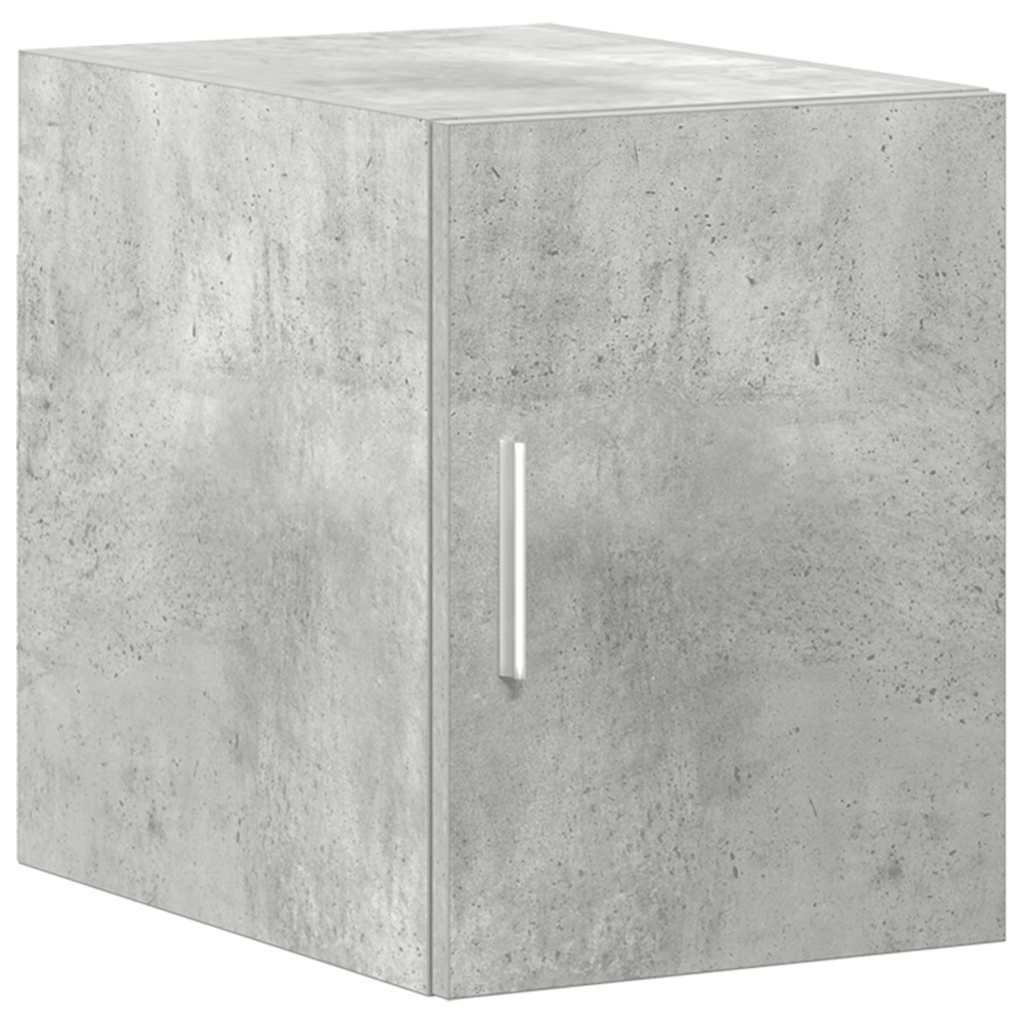 Skåp Betonggrå 30x42,5x225 cm