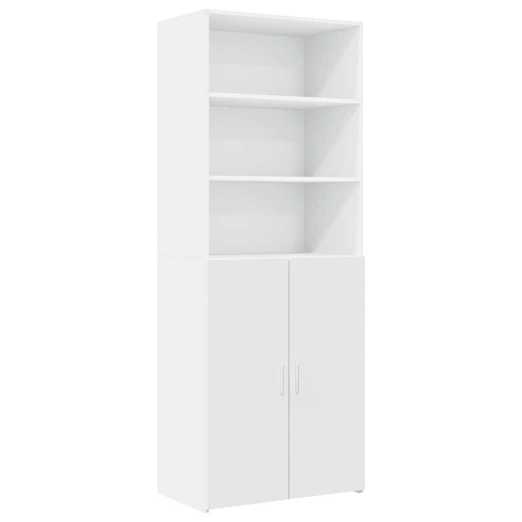 Skåp Vit 70x42,5x225 cm
