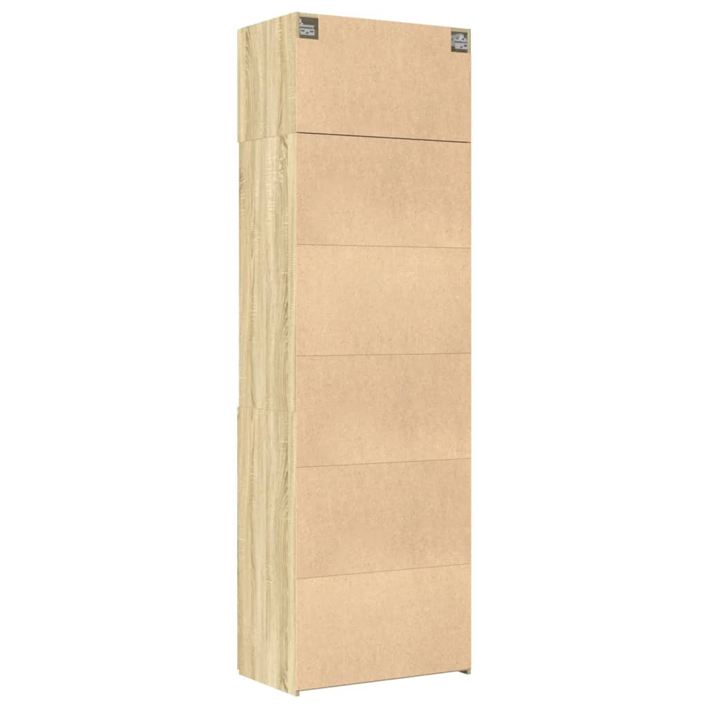 Skåp Sonoma Ek 70x42,5x225 cm