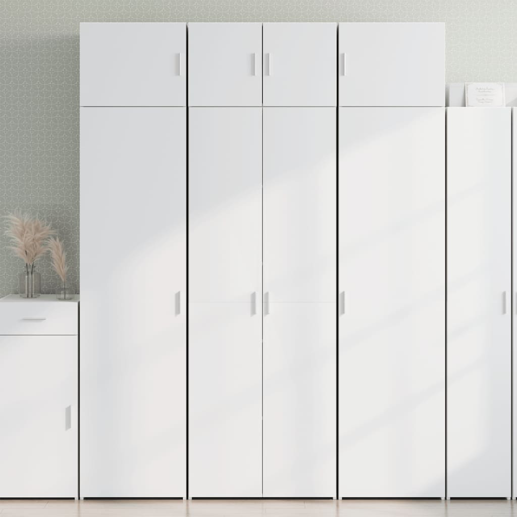 Skåp Vit 70x42,5x225 cm