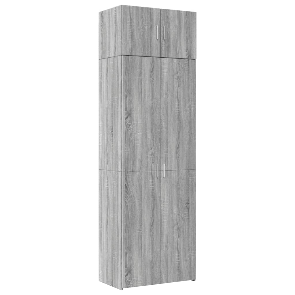 Skåp Sonoma Grå 70x42,5x225 cm
