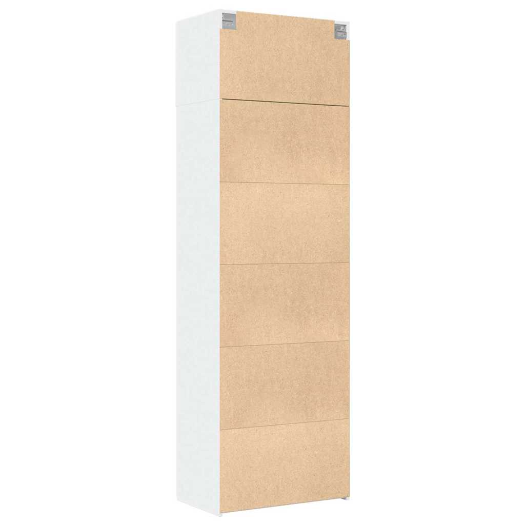 Skåp Vit 70x42,5x225 cm