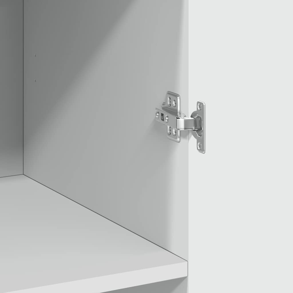 Skåp Vit 70x42,5x225 cm