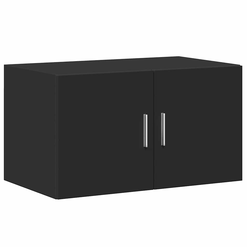 Skåp Svart 70x42,5x225 cm