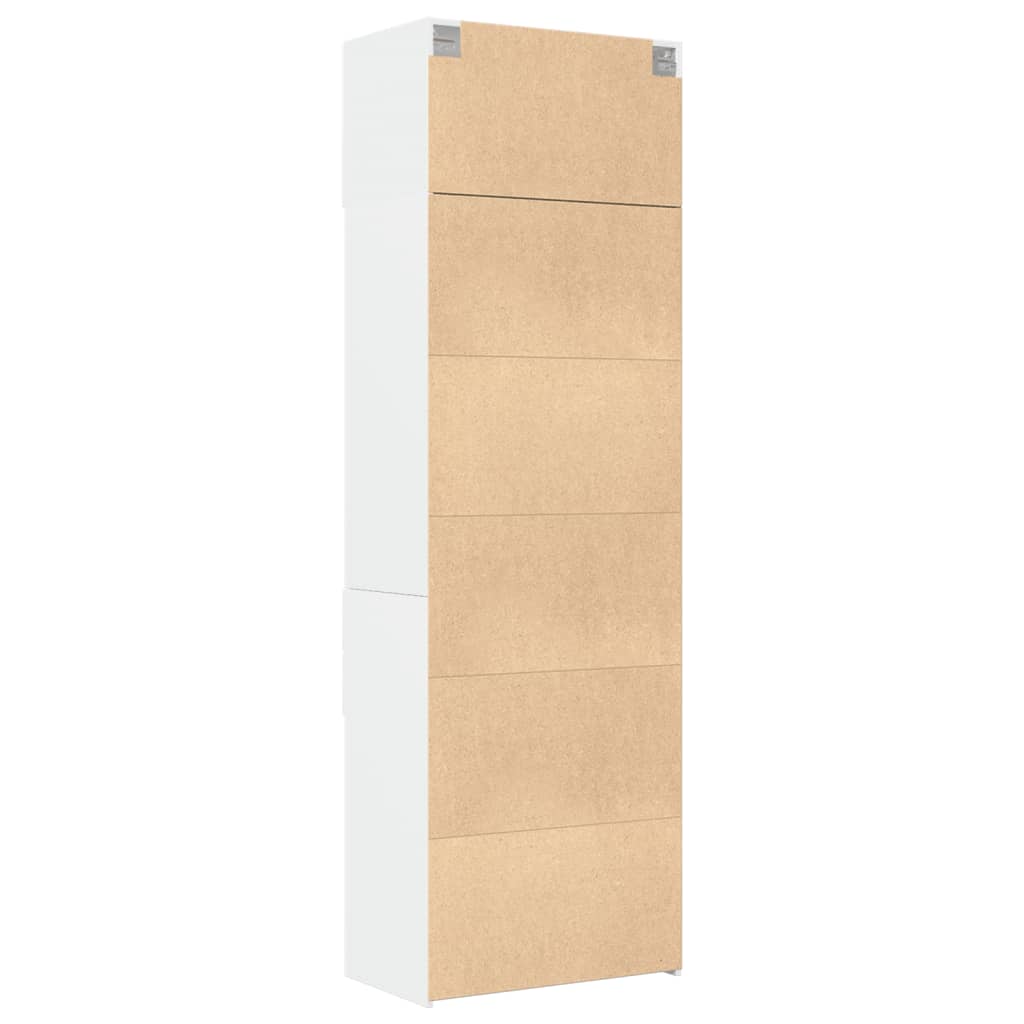 Skåp Vit 70x42,5x225 cm