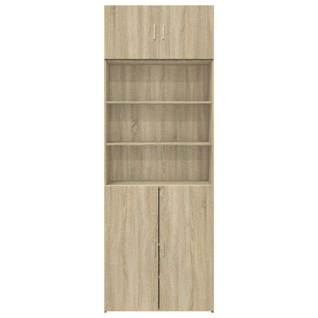 Skåp Sonoma Ek 80x42,5x225 cm