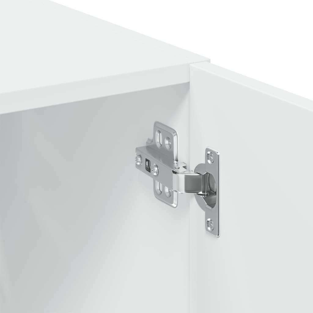 Skåp Vit 80x42,5x225 cm